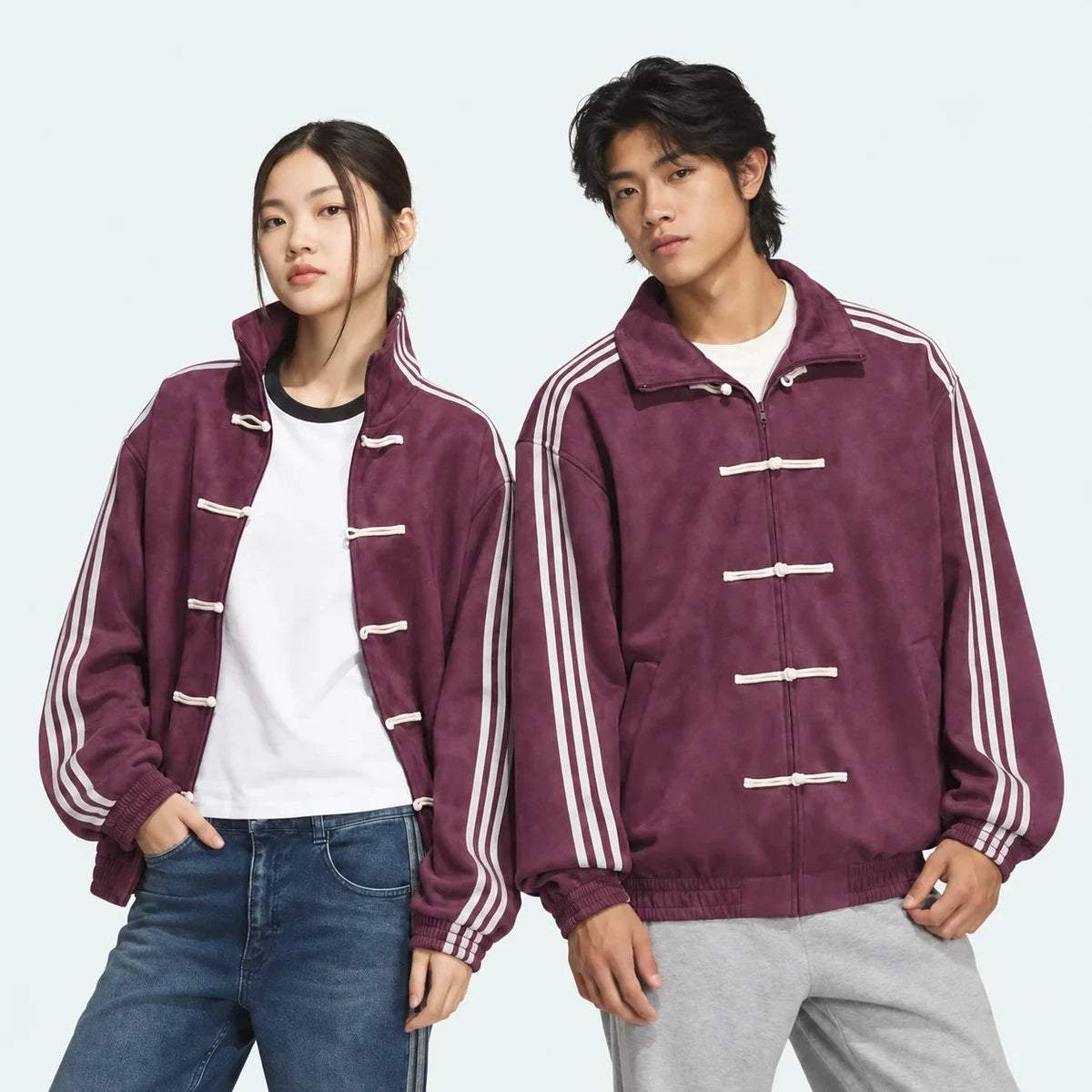 Chinese New Year Jacket Wine Purple