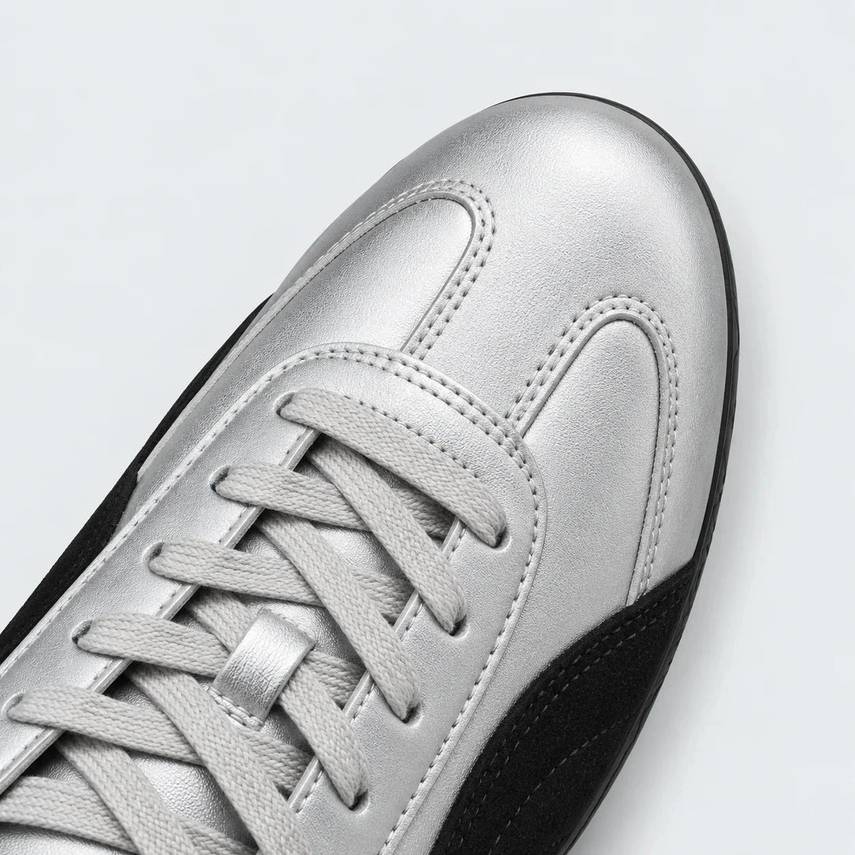 Speedcat Metallic Silver Black